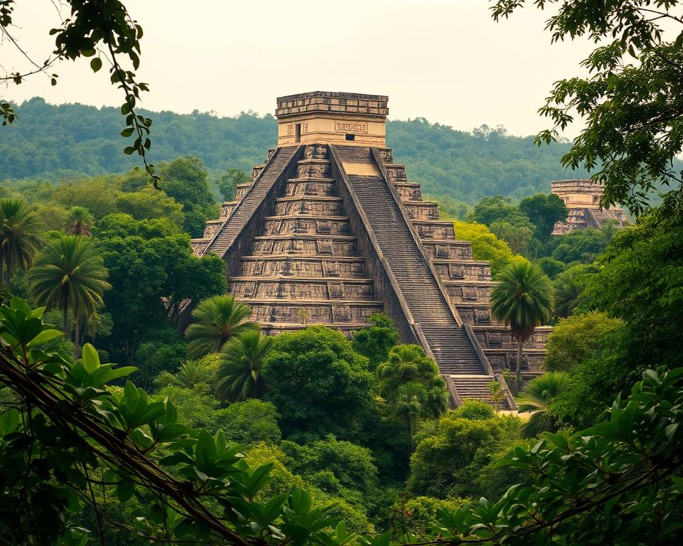 Maya-Tempel in El Pilar