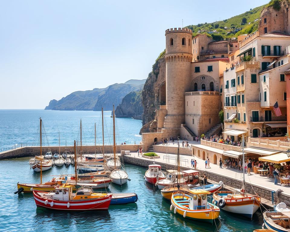Mediterrane Hafenstädte Mittelmeer