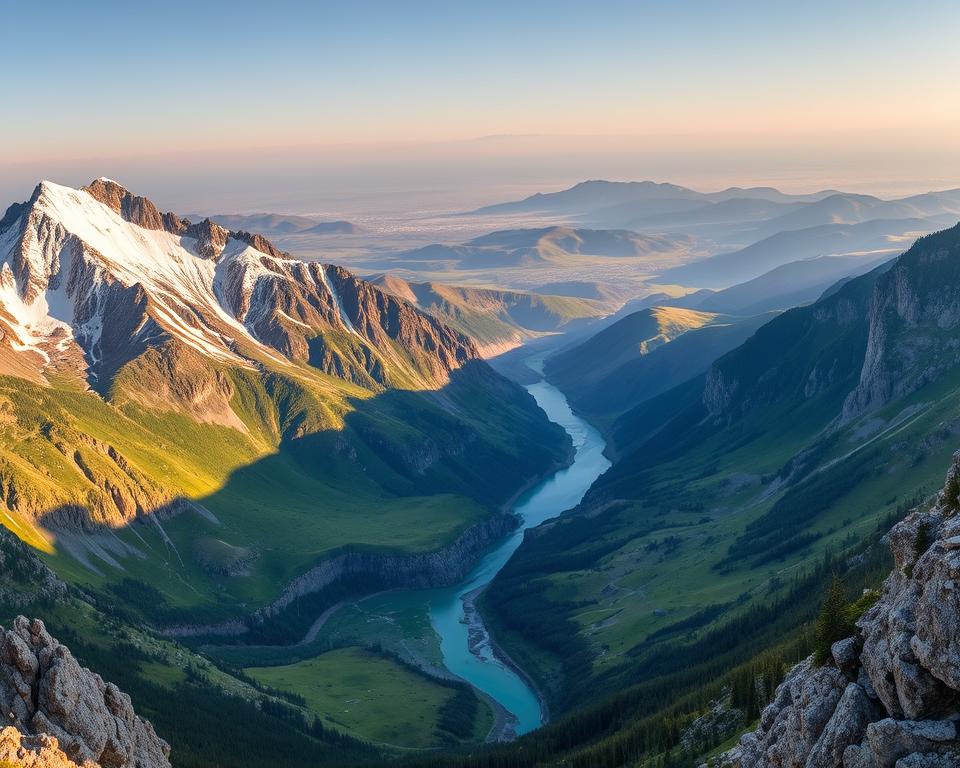 Nationalparks Kasachstan Landschaft