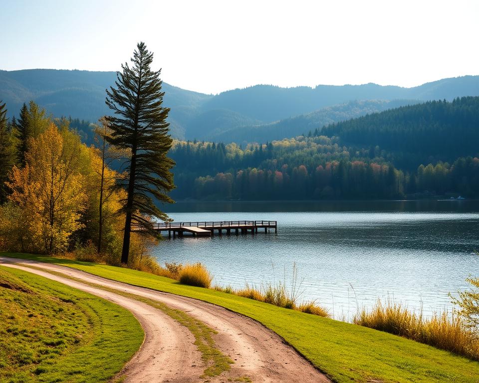 Naturparadiese Michigan Landschaft