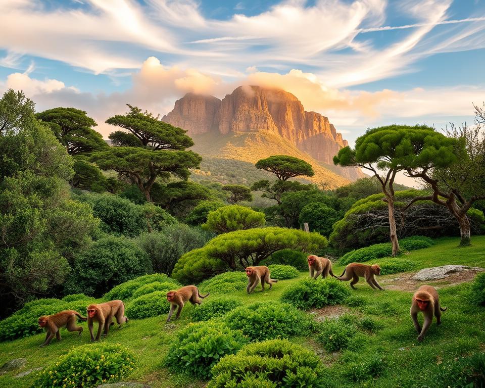 Naturschutzgebiet Gibraltar Affenfelsen