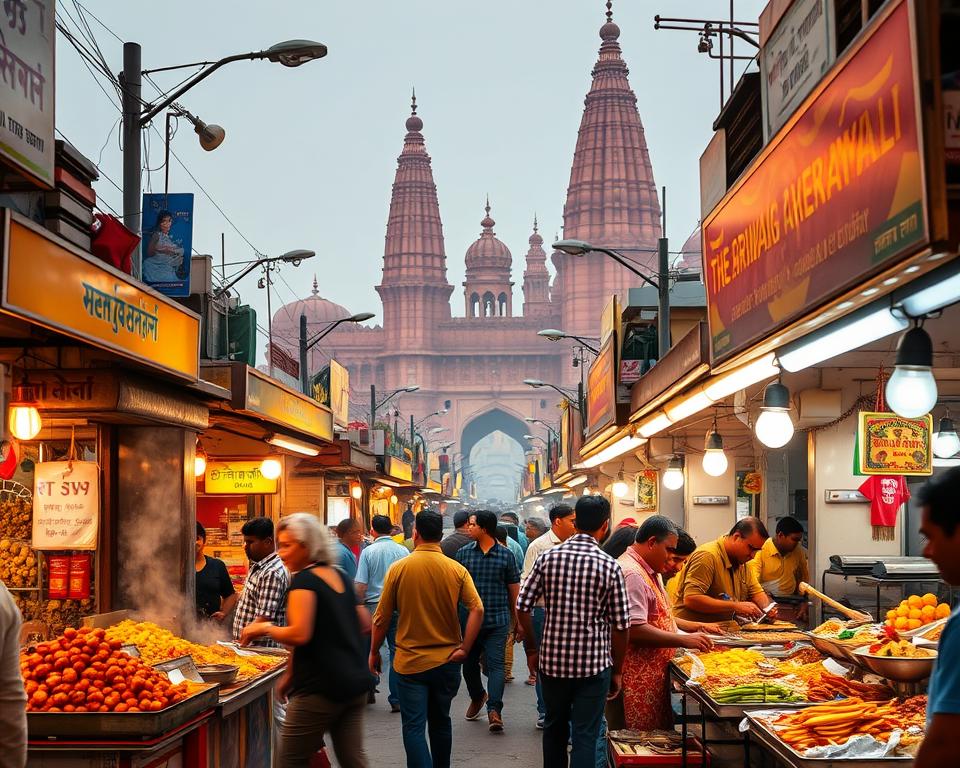 New Delhi Street Food Kulinarische Entdeckungen