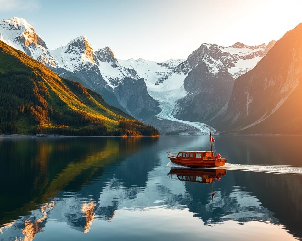 Norwegische Fjordlandschaft Naturwunder