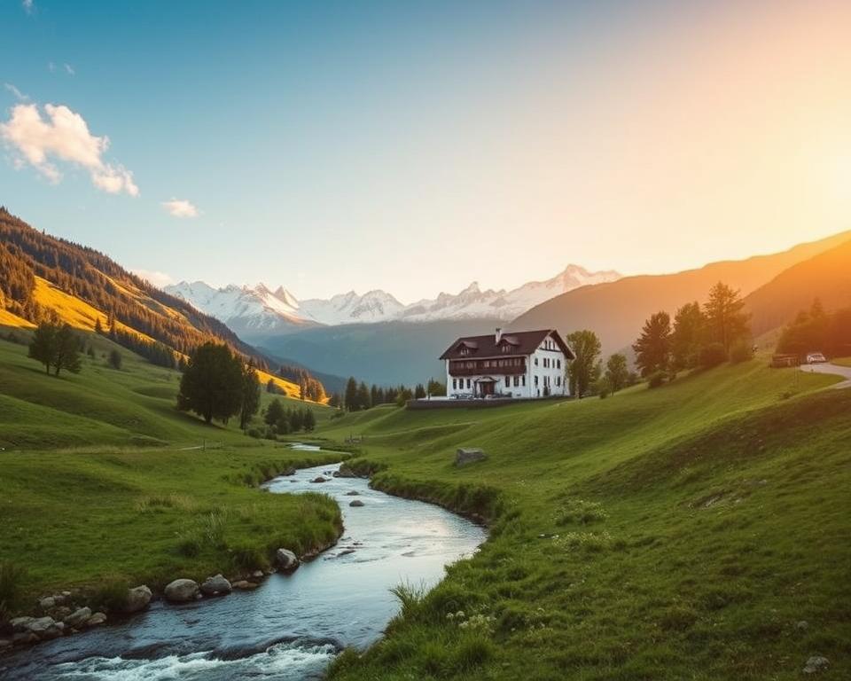 Oberstaufen Landschaft Mondi Hotel Umgebung