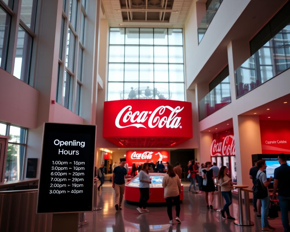 Öffnungszeiten Coca Cola World Atlanta