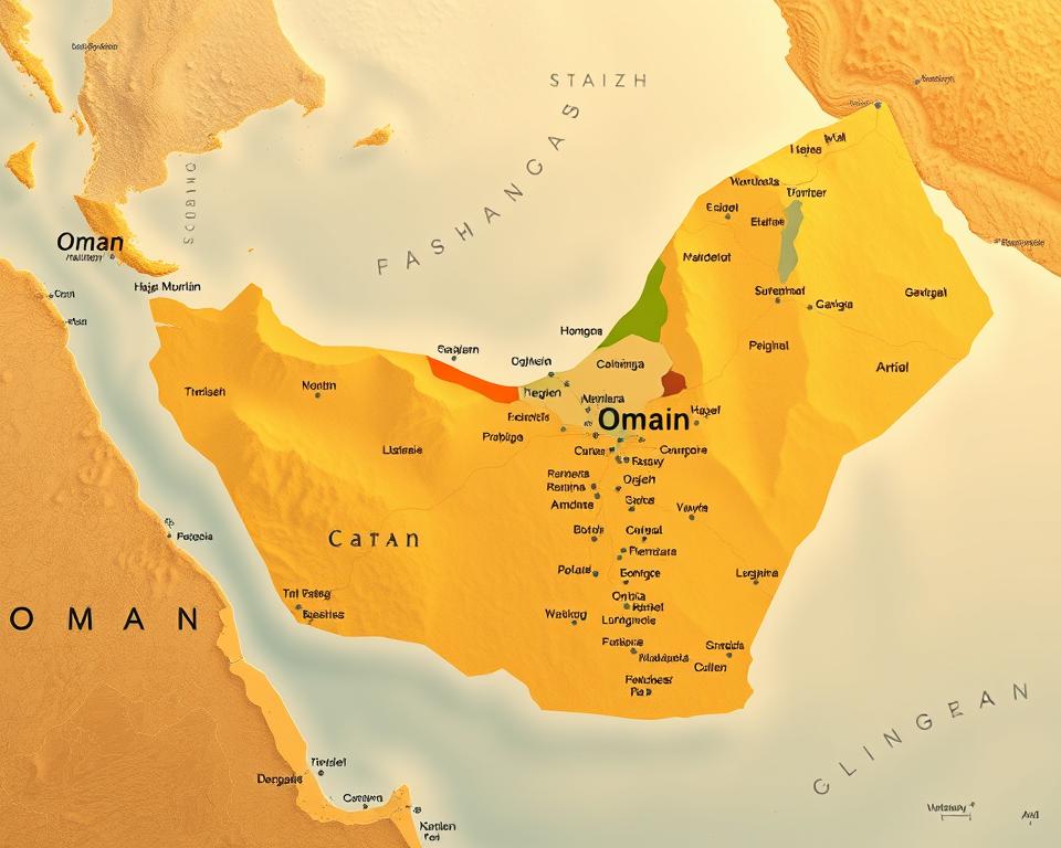 Oman Regionen Reiseübersicht