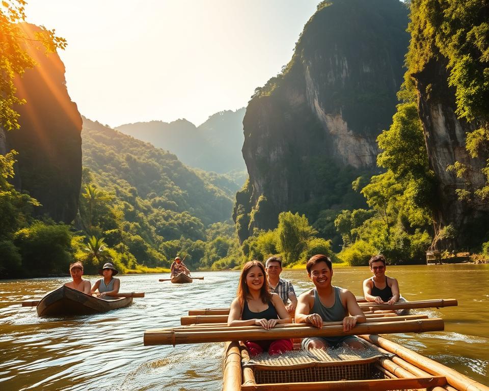 Outdoor-Aktivitäten in Vang Vieng