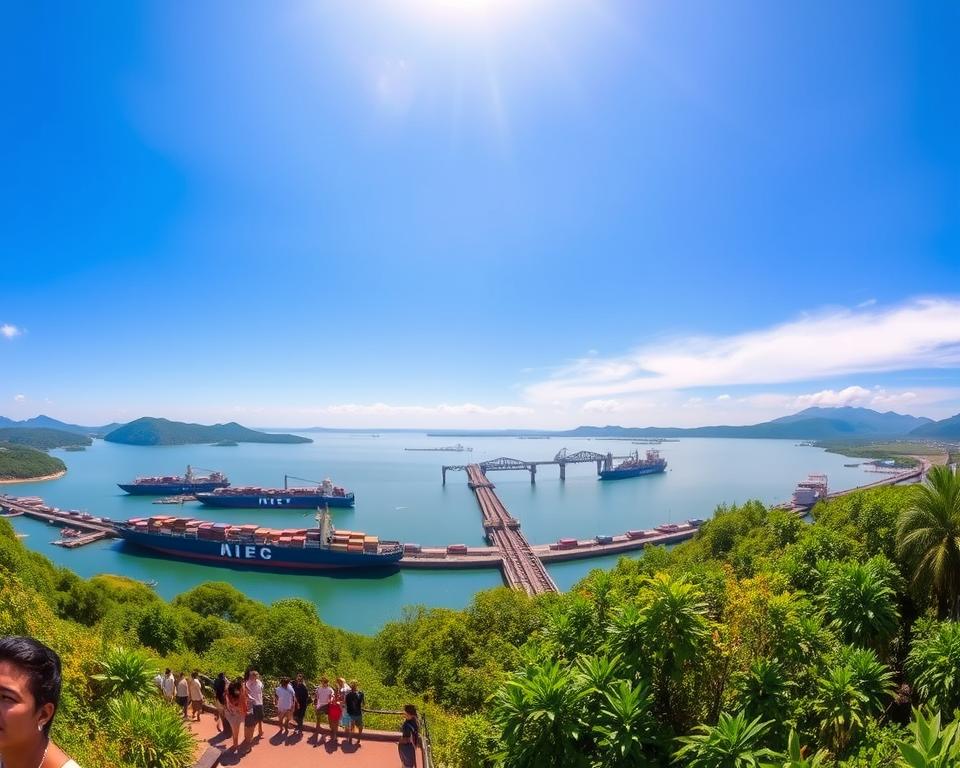Panamakanal Besichtigung