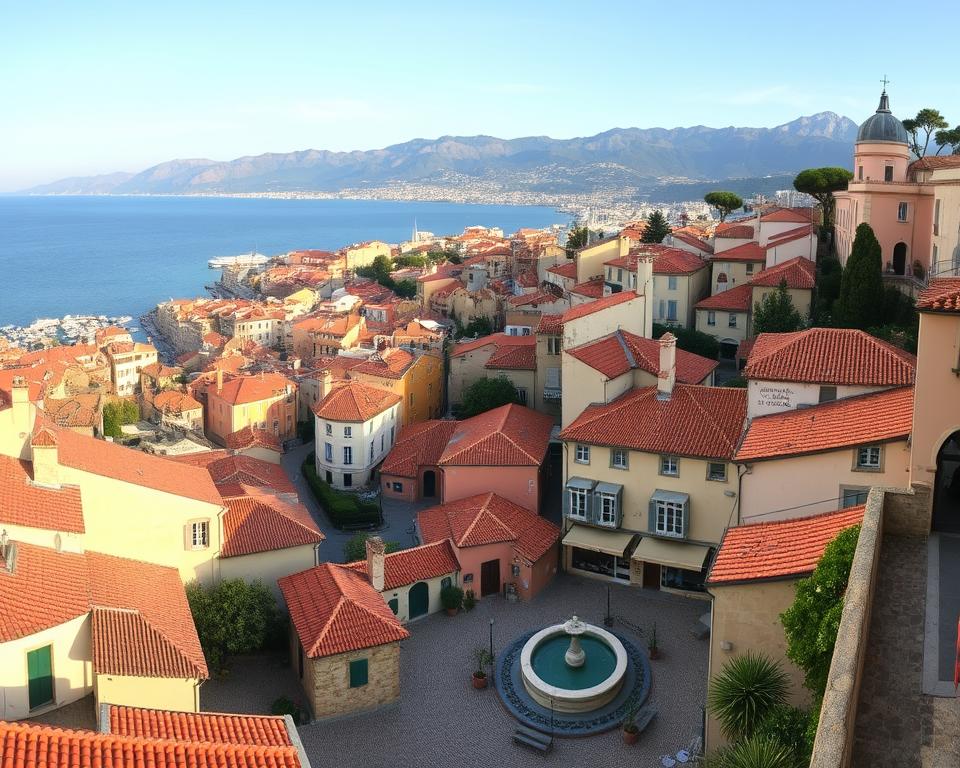 Panoramablick Cannes