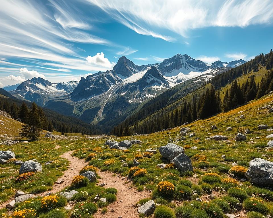 Pirin-Gebirge Berglandschaft