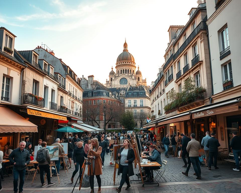 Place du Tertre Künstlerplatz in Montmartre