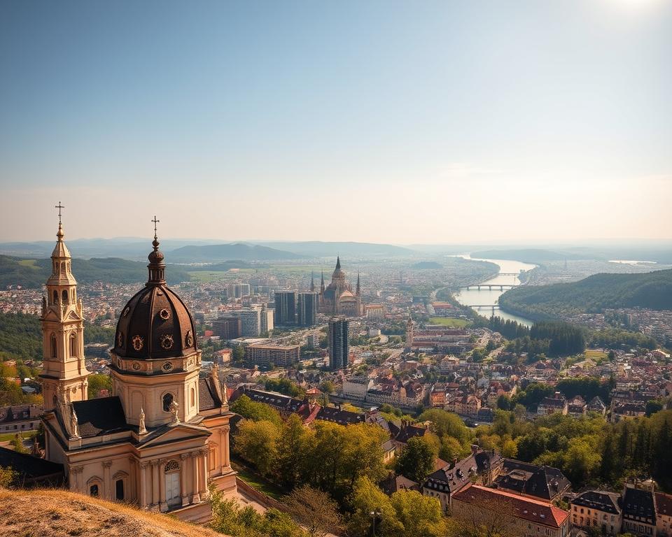 Pöstlingberg Panoramablick Linz