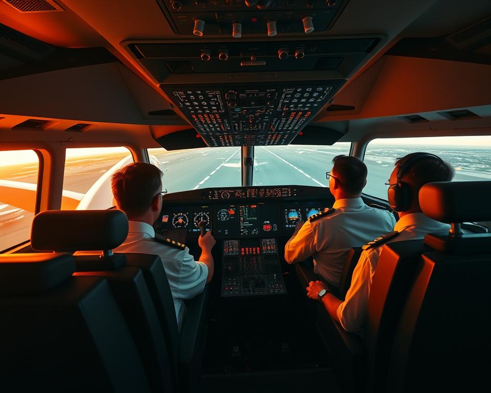 Qantas Pilotenausbildung Flugsimulator