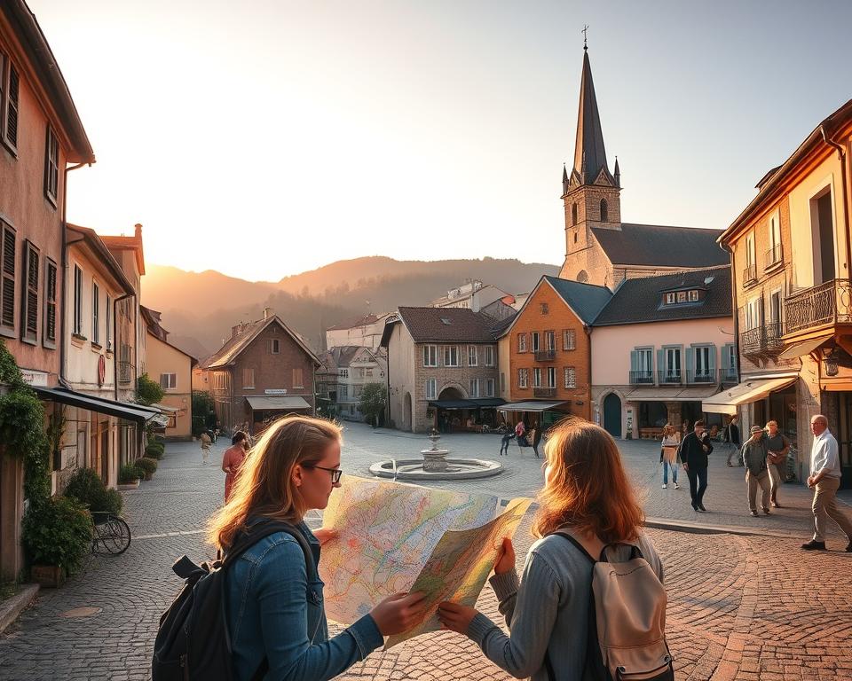Reiseplanung versteckte Städte Europa