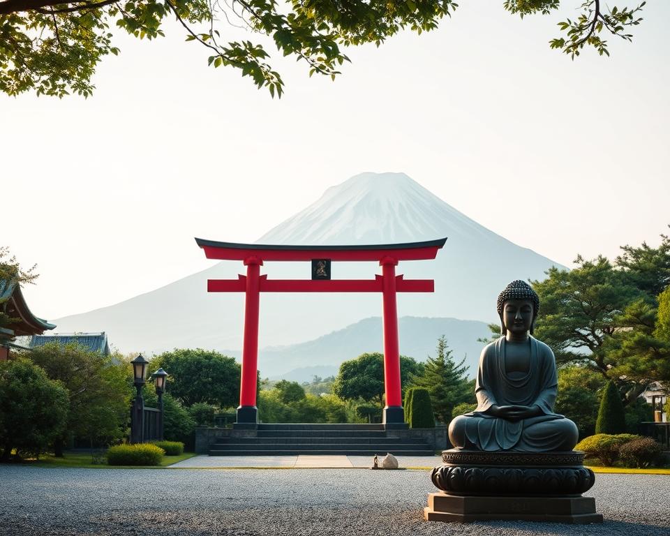 Religiöser Synkretismus in Japan
