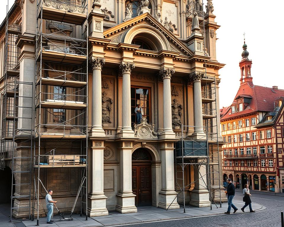 Restaurierung der Wallfahrtsbasilika St Georg