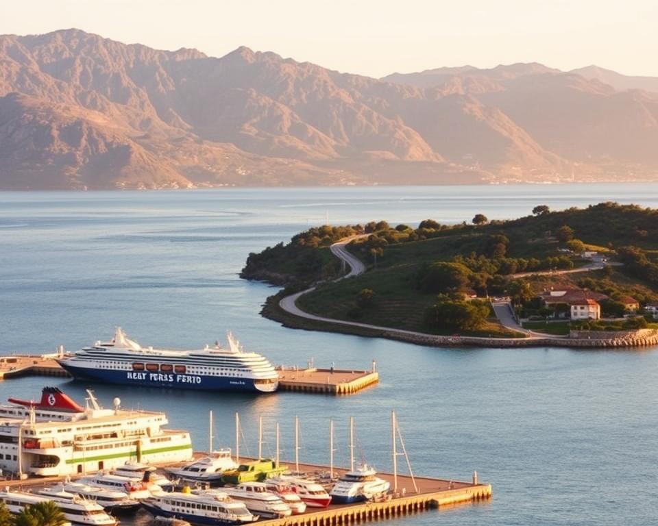 Saisonale Fährverbindungen nach Sardinien