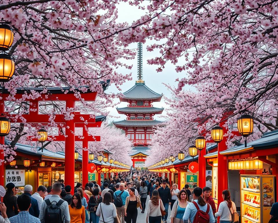 Sakura-Festivals in Japan