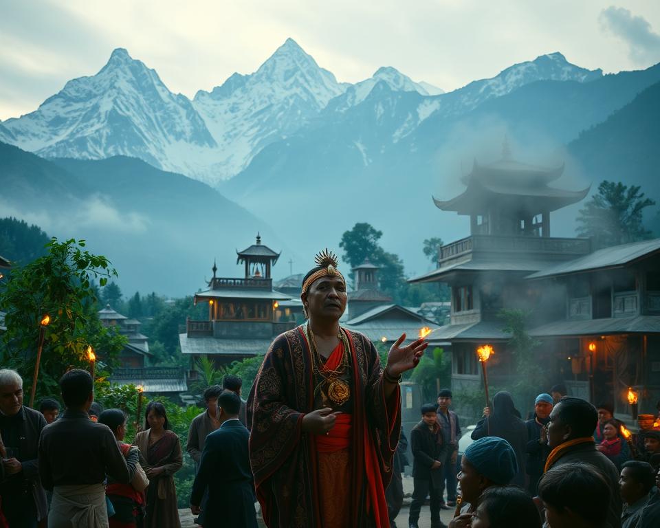 Schamanismus in Nepal traditionelle Rituale