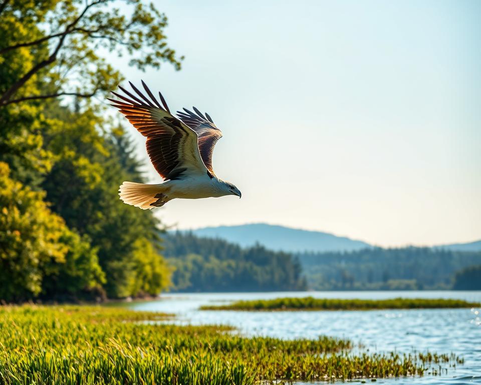Seeadler im Müritz-Nationalpark
