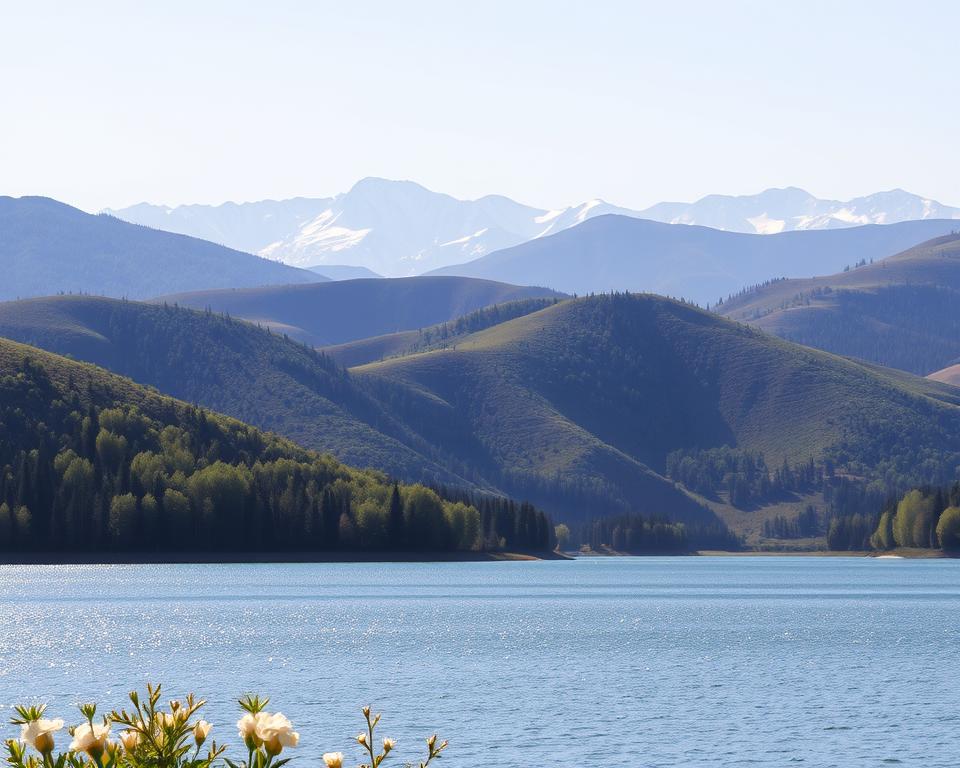 Seen in Kasachstan Landschaft