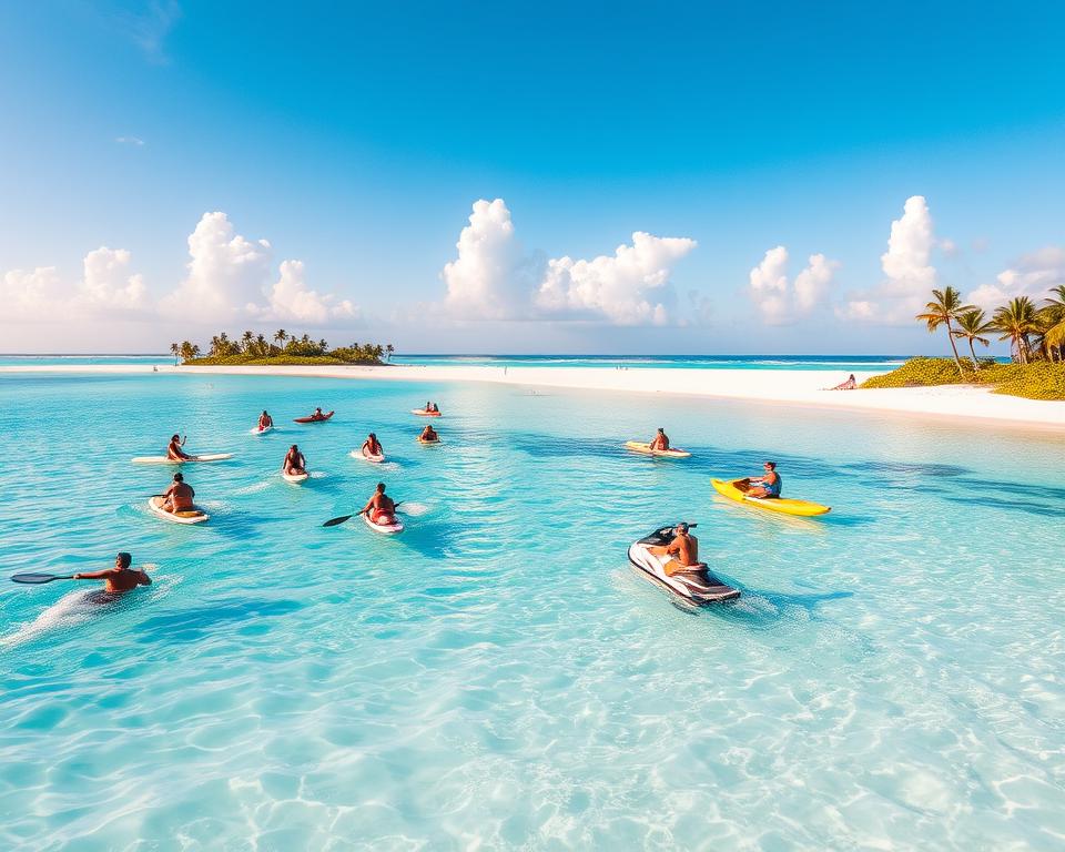 Seven Mile Beach Wassersportaktivitäten