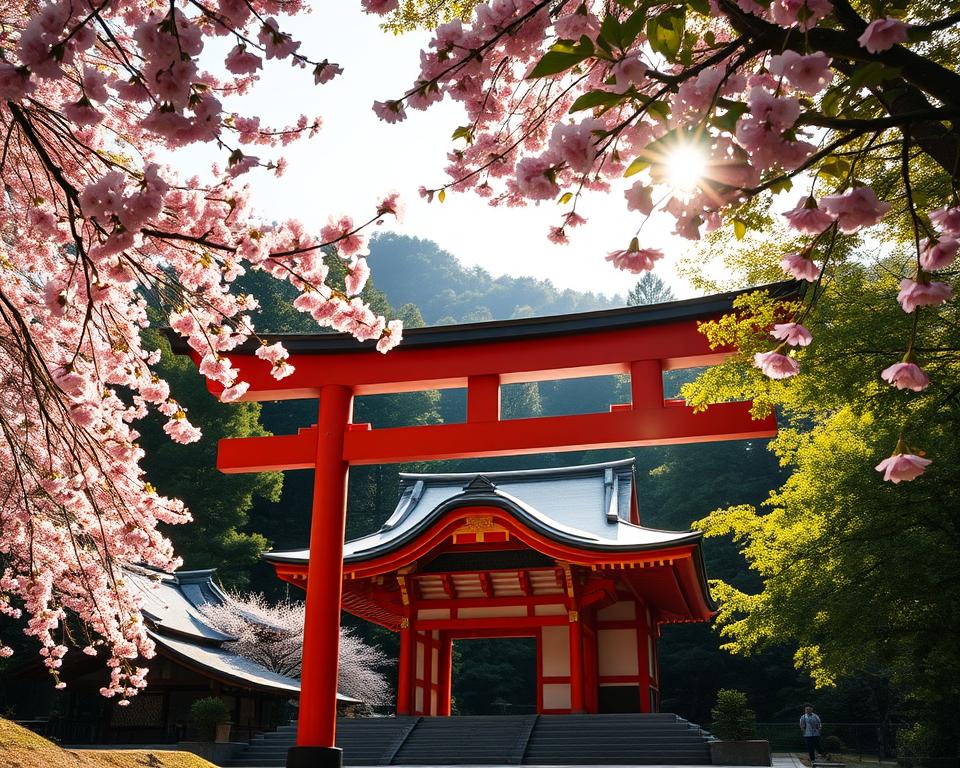 Shinto Schrein in Japan