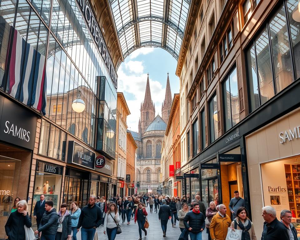 Shopping in Leeds Einkaufszentren