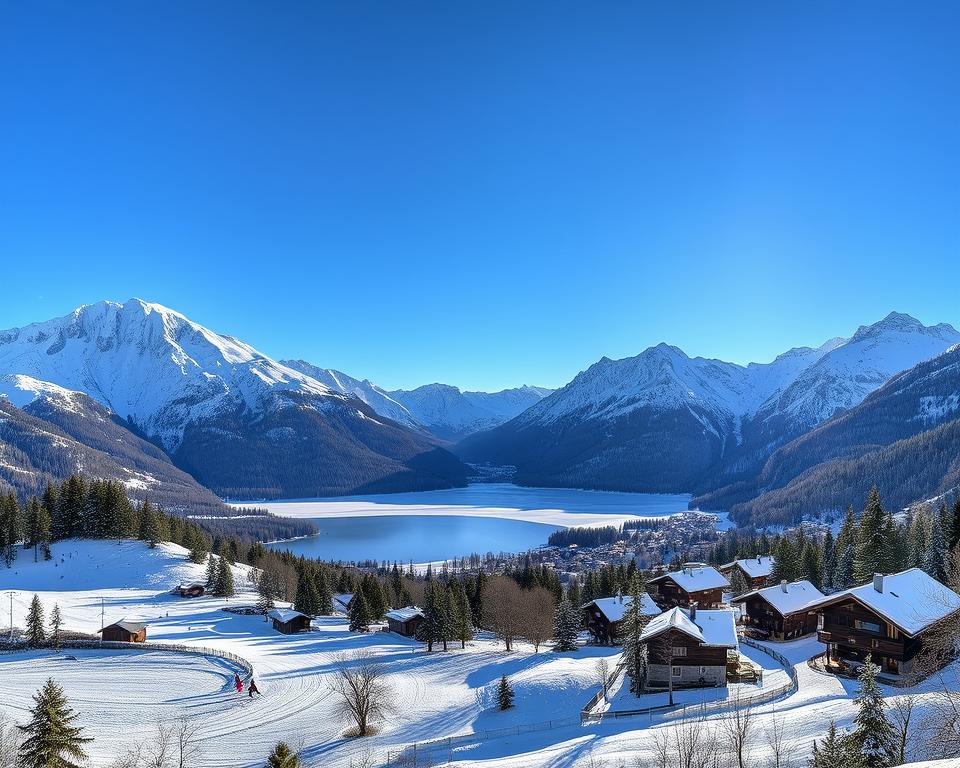 Skiurlaub Wagrain Winterlandschaft