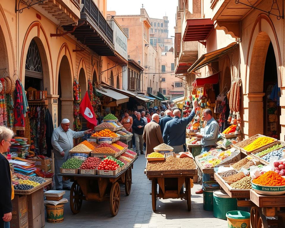 Souks Rabat Markttreiben