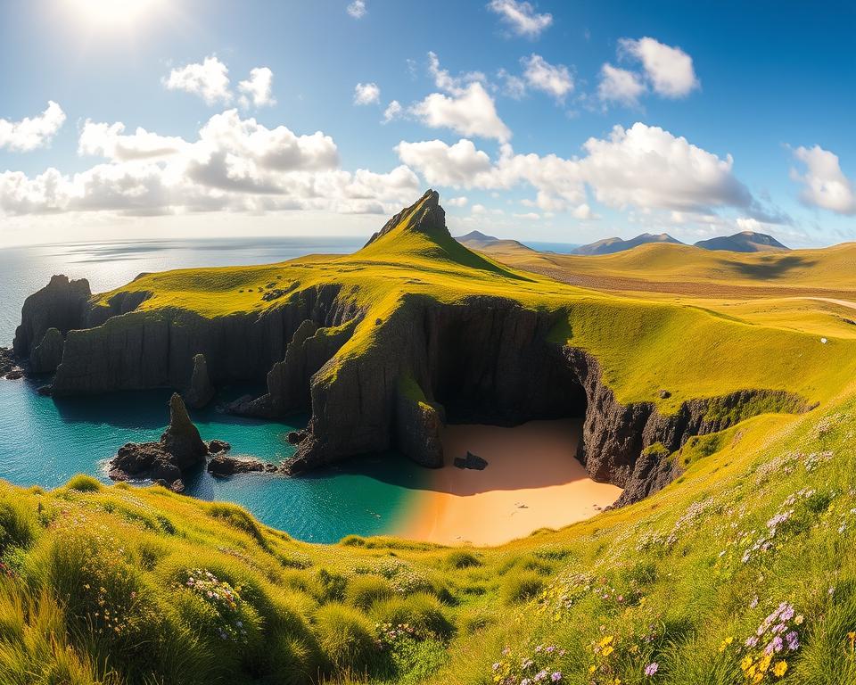 Staffa Insel Landschaft