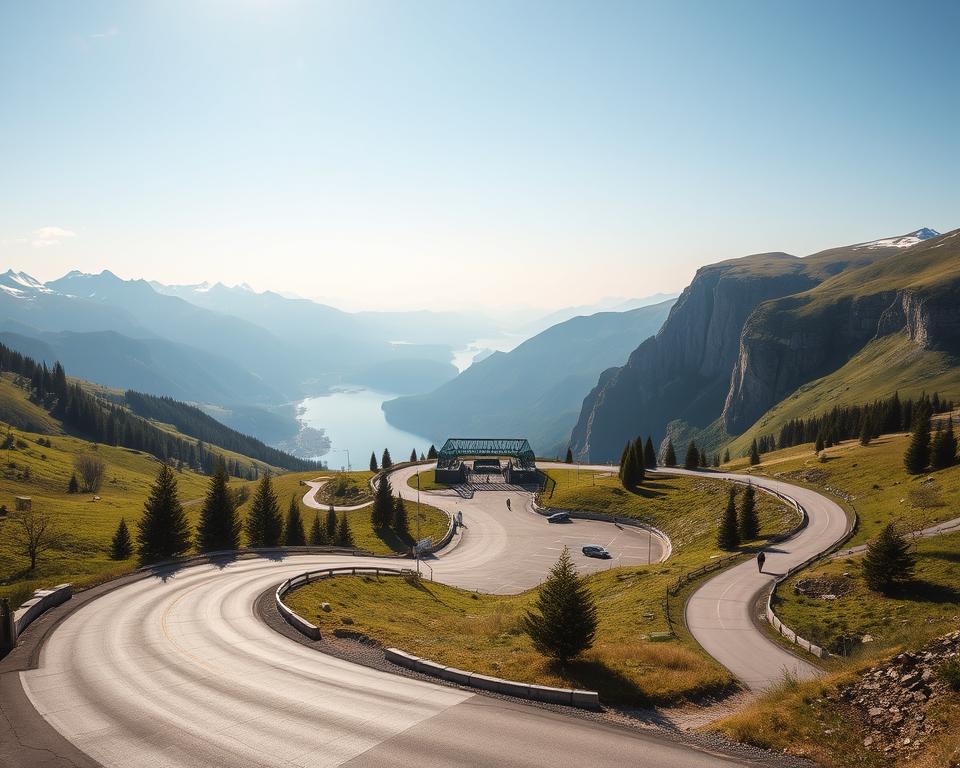 Stegastein Anreise Parkplatz Aussichtsplattform