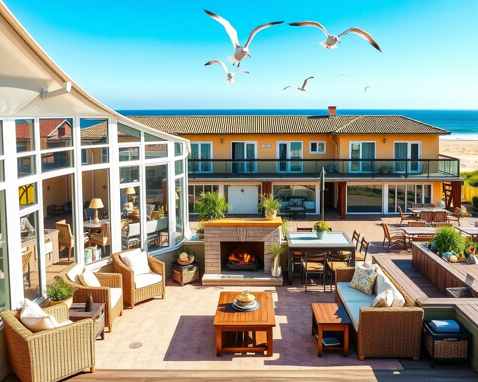 Strandhotel Bensersiel Meerblick