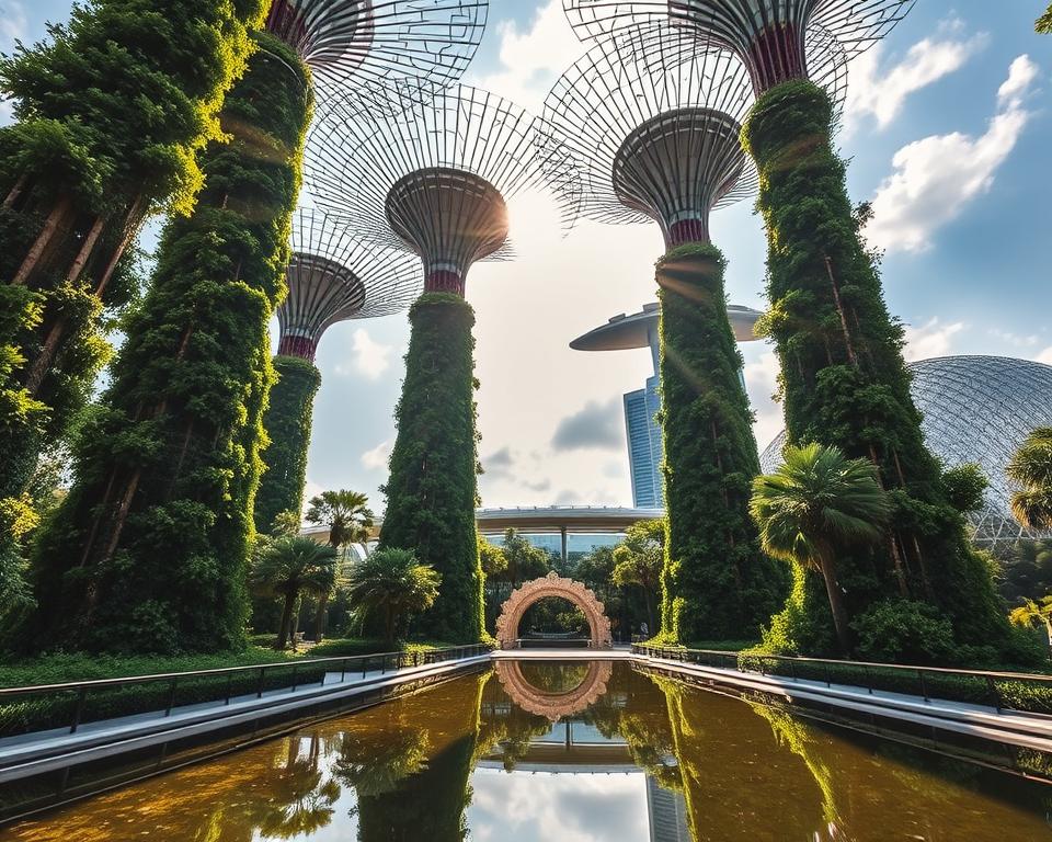 Supertrees Gardens by the Bay Singapur