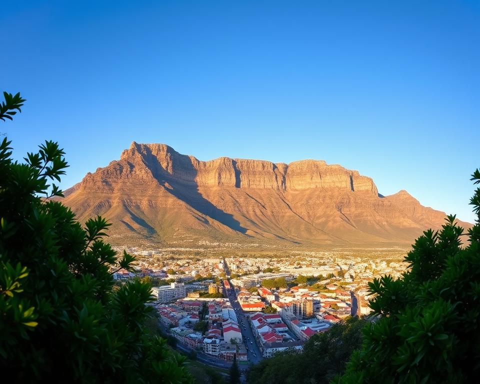 Tafelberg Wahrzeichen Kapstadt