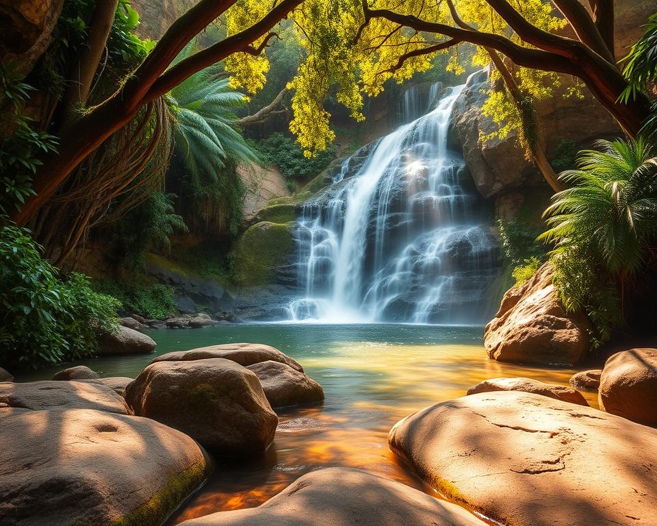 Taunay-Wasserfall im Tijuca-Nationalpark