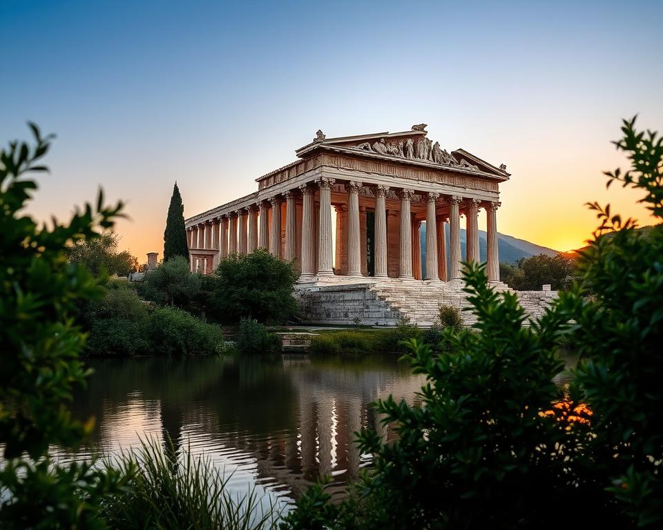 Tempel der Artemis in Ephesos Rekonstruktion