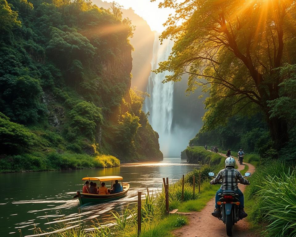 Transportmöglichkeiten zum Ban Gioc Detian Falls