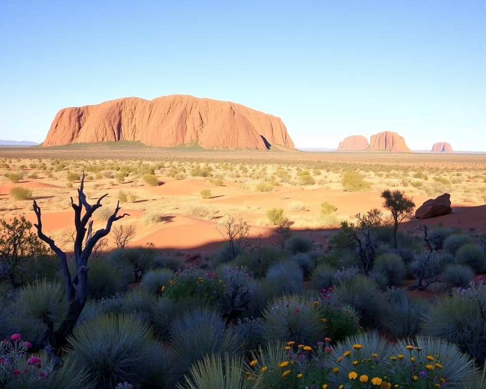 Uluru Wüstenökosystem
