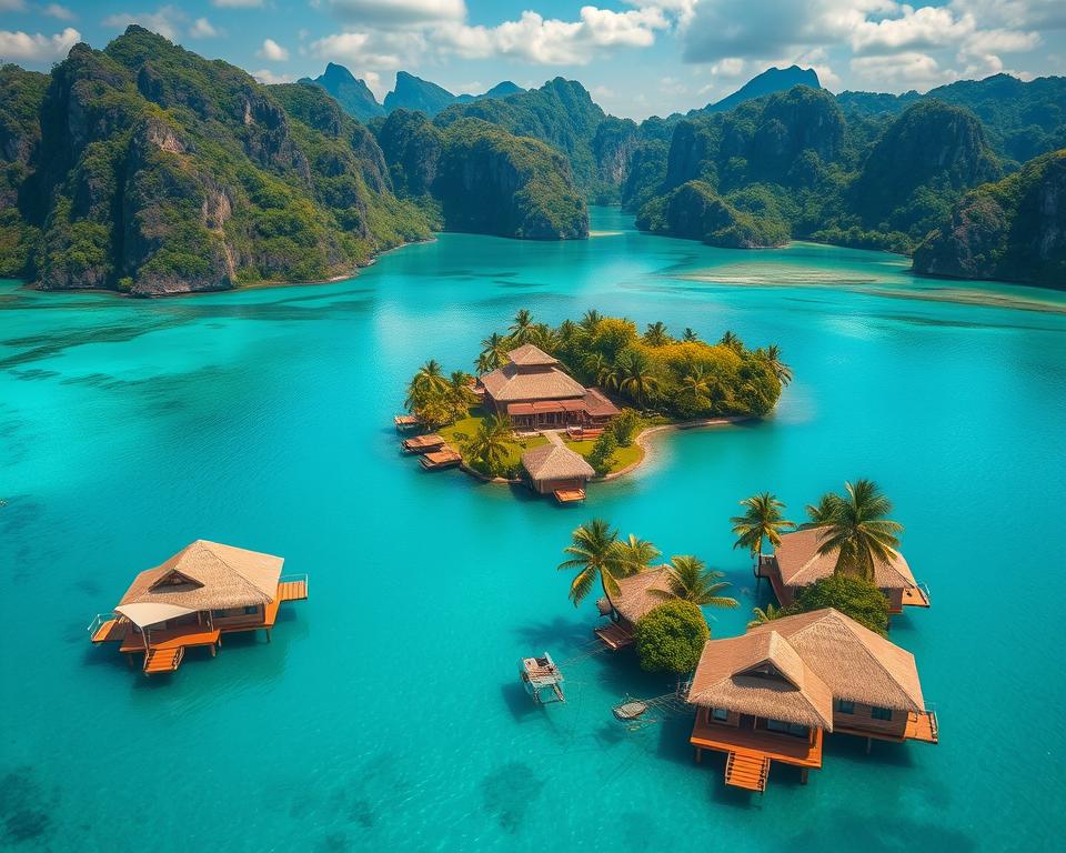 Unterkünfte Raja Ampat Ökoresorts