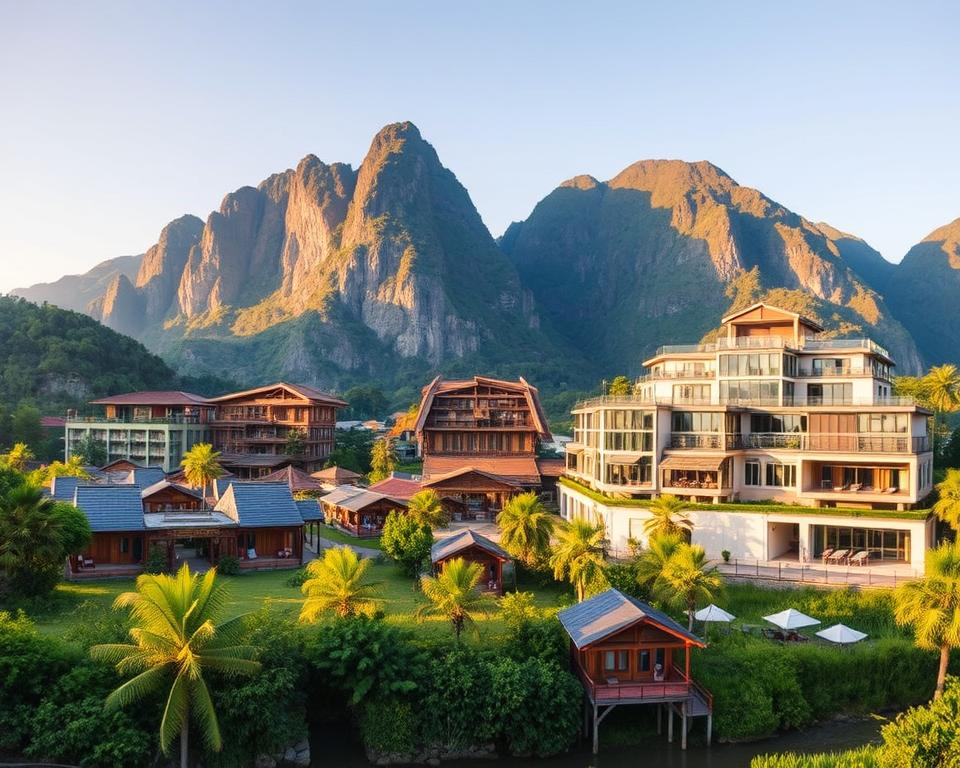 Unterkünfte Vang Vieng