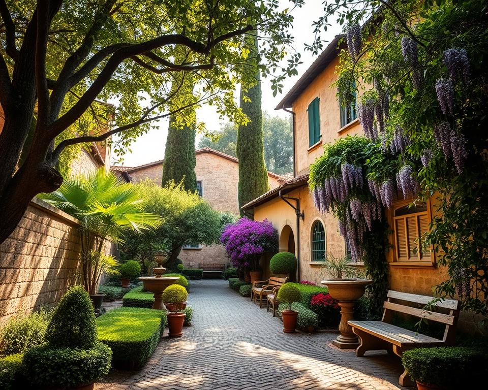 Verborgene Gärten in Lucca