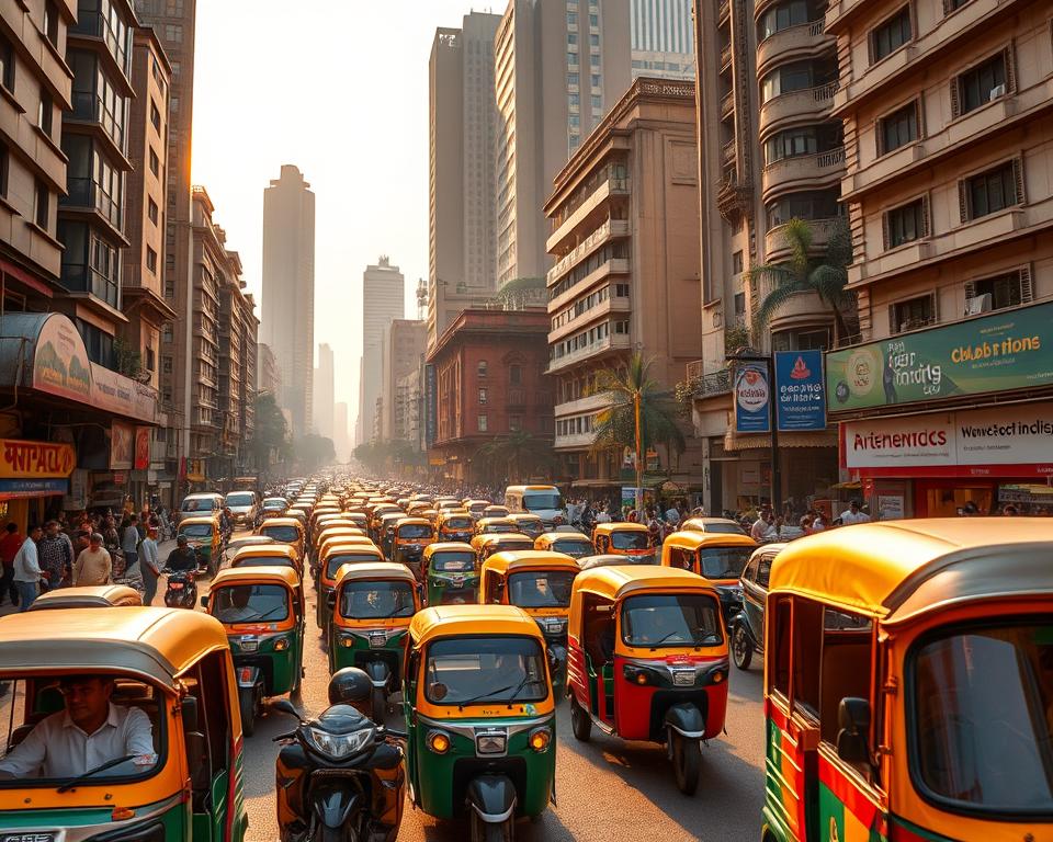 Verkehr in Mumbai