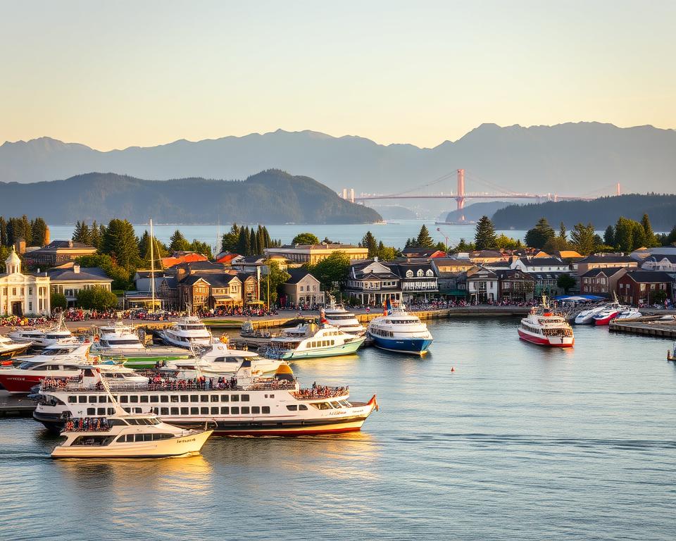 Victoria BC Anreise Verkehrsanbindungen