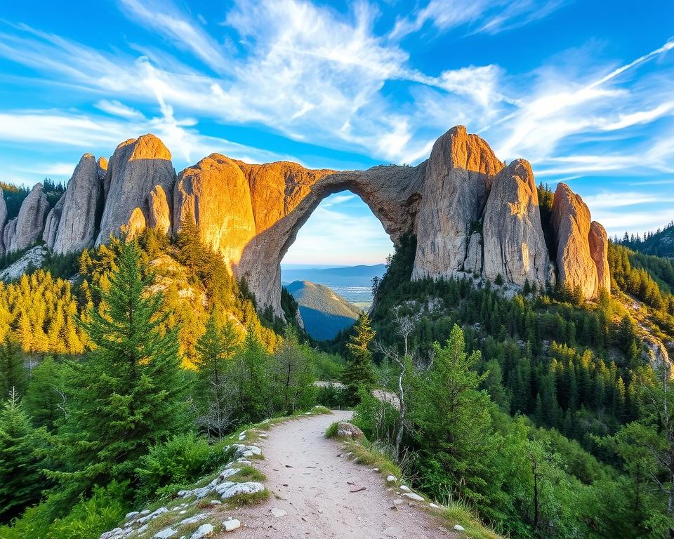 Wanderroute Prebischtor Böhmische Schweiz
