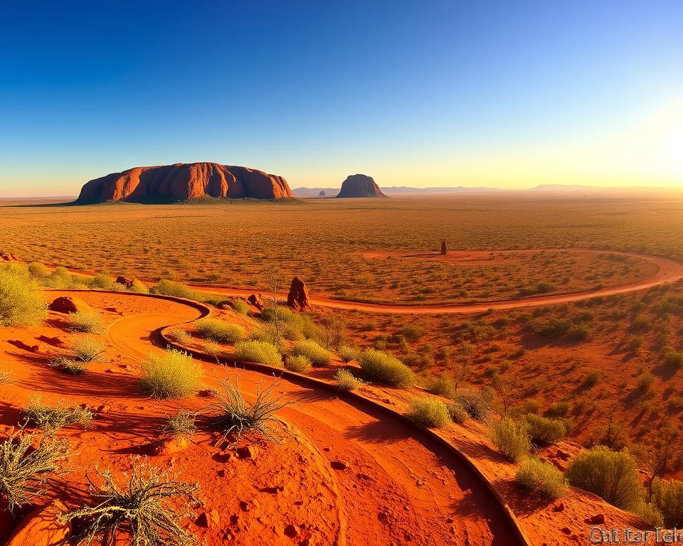 Wanderwege Uluru Kata Tjuta Nationalpark