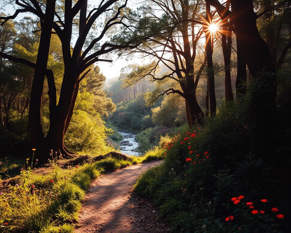 Wanderwege im De Hope Nature Reserve