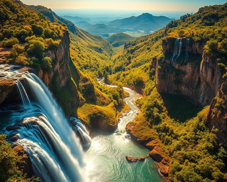 Wasserfälle in Chapada dos Veadeiros