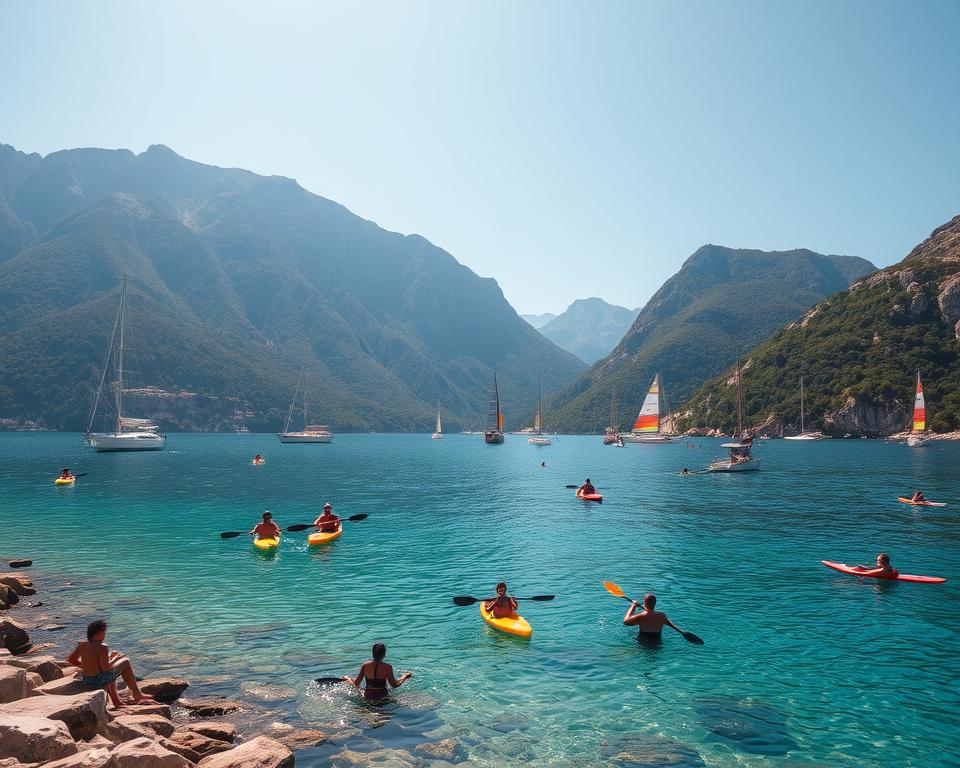 Wassersport in Kotor