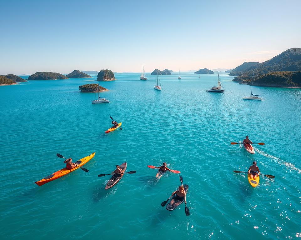 Wassersport in der Bay of Islands